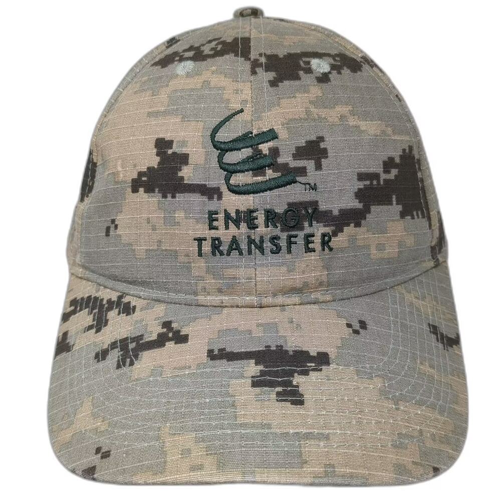 Fersten Worldwide Energy Transfer NGL Beige Camo Baseball Cap Hat OS Strapback